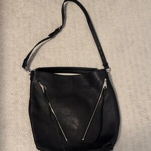 Rebecca Minkoff Black Leather Shoulder Bag